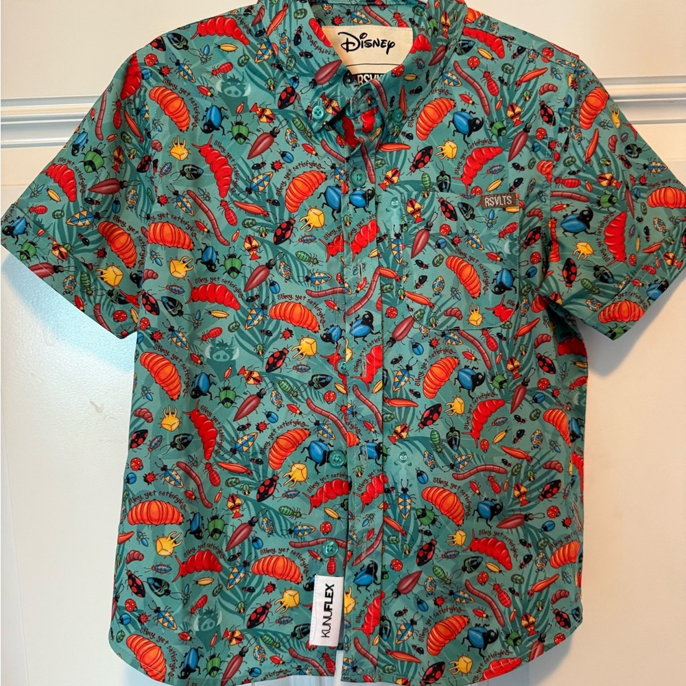 RSVLTS Disney lion king Insect Adventure Button-Up Shirt - Multicolor